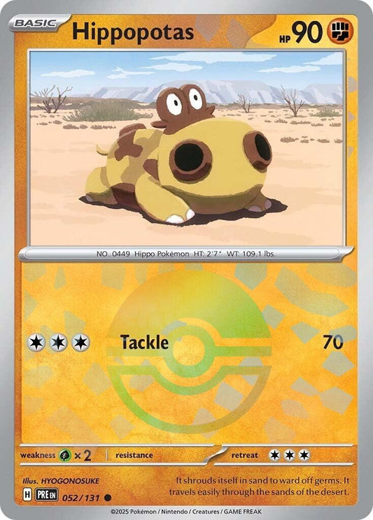 Image for Hippopotas (Poke Ball Pattern) - Pokemon