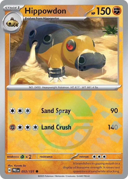 Image for Hippowdon (Poke Ball Pattern) - Pokemon