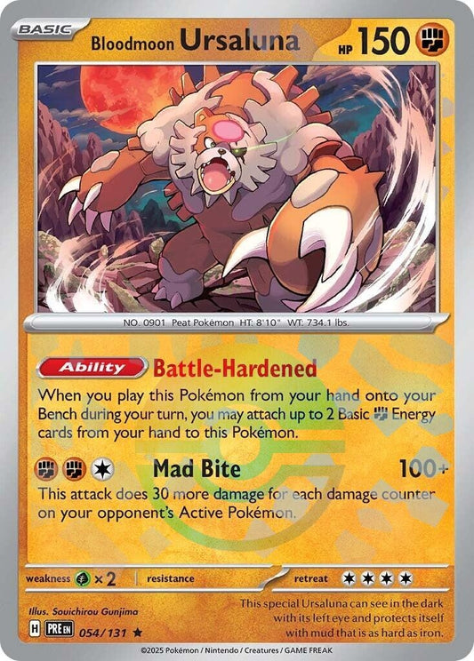 Image for Bloodmoon Ursaluna (Poke Ball Pattern) - Pokemon
