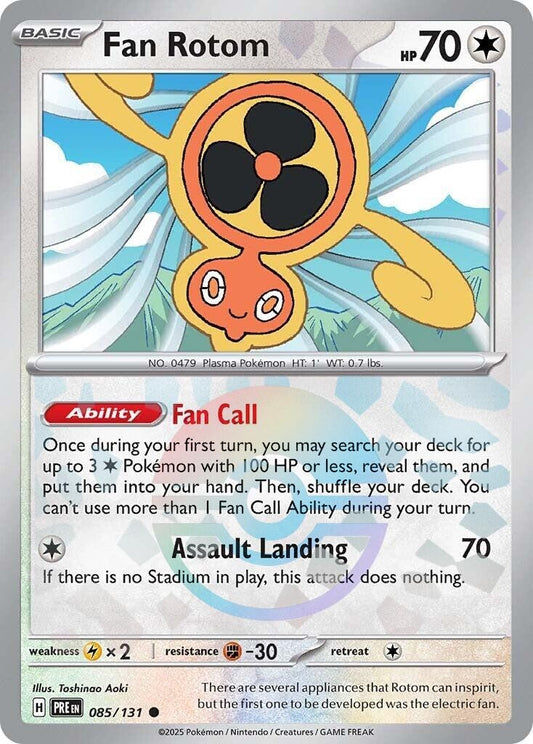 Image for Fan Rotom (Poke Ball Pattern) - Pokemon