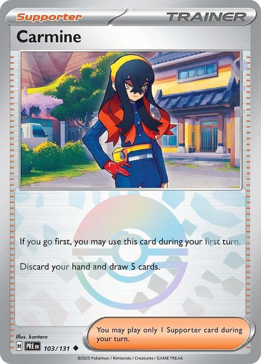Image for Carmine (Poke Ball Pattern) - Pokemon