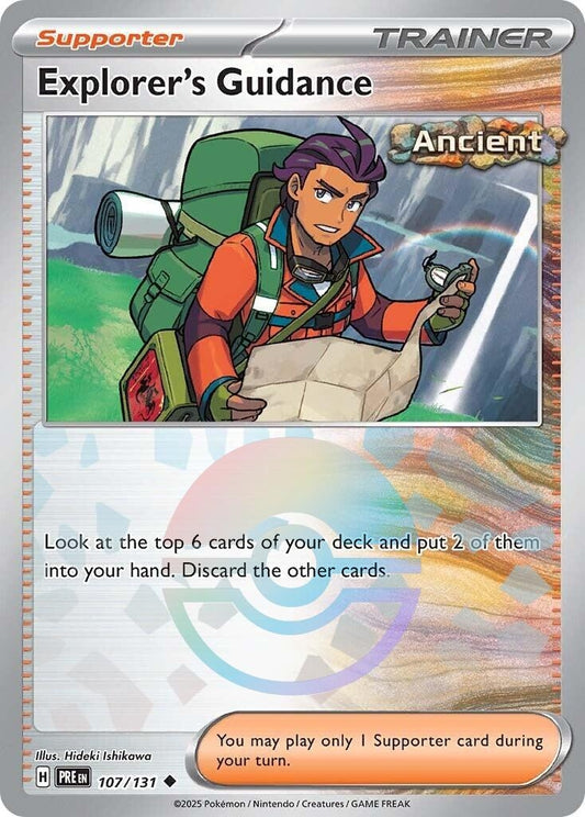 Image for Explorer's Guidance (Poke Ball Pattern) - Pokemon