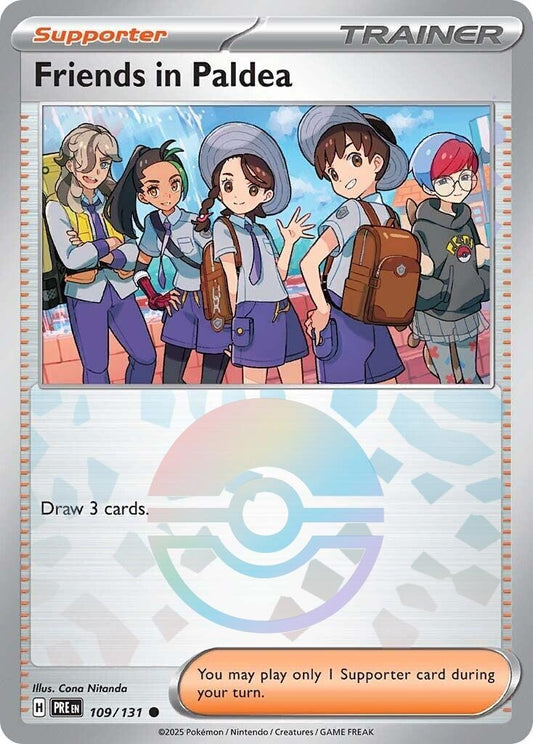 Image for Friends in Paldea - 109/131 (Poke Ball Pattern) - Pokemon