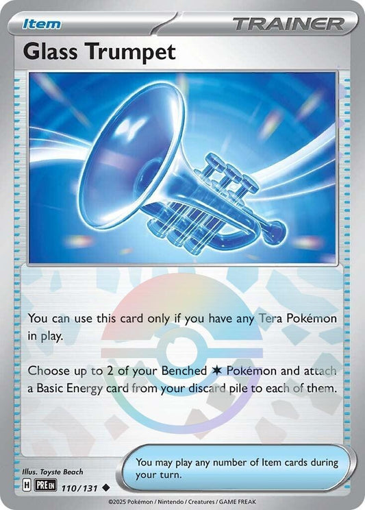 Image for Glass Trumpet (Poke Ball Pattern) - Pokemon