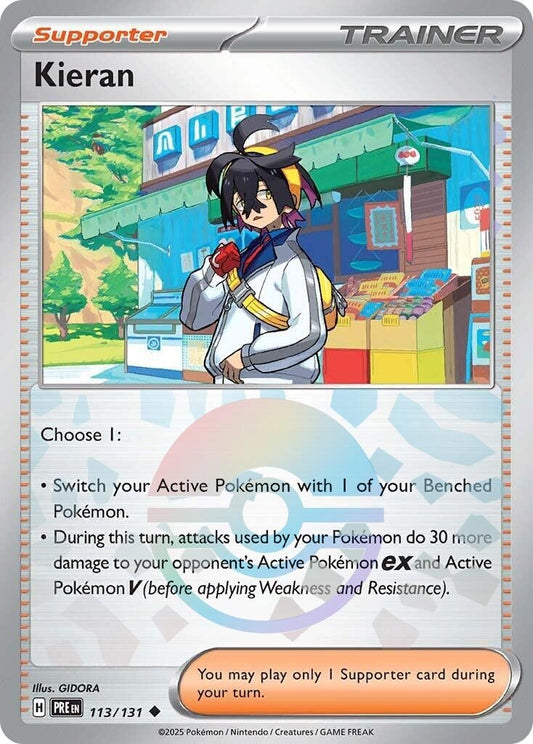 Image for Kieran - 113/131 (Poke Ball Pattern) - Pokemon