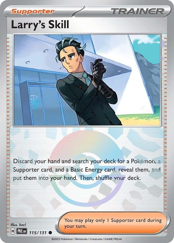 Image for Larry's Skill - 115/131 (Poke Ball Pattern) - Pokemon
