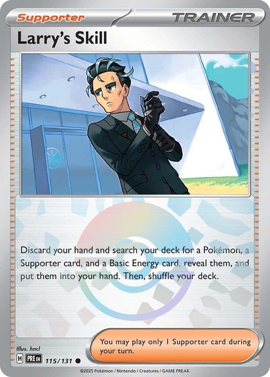 Image for Larry's Skill - 115/131 (Poke Ball Pattern) - Pokemon