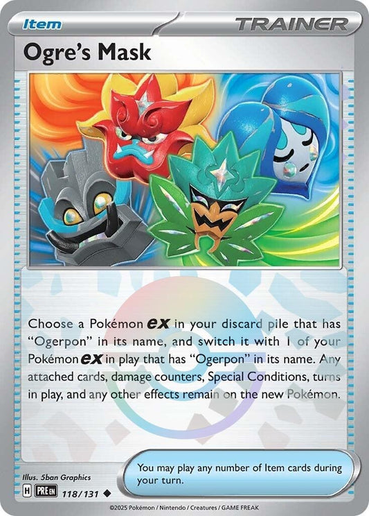 Image for Ogre's Mask (Poke Ball Pattern) - Pokemon