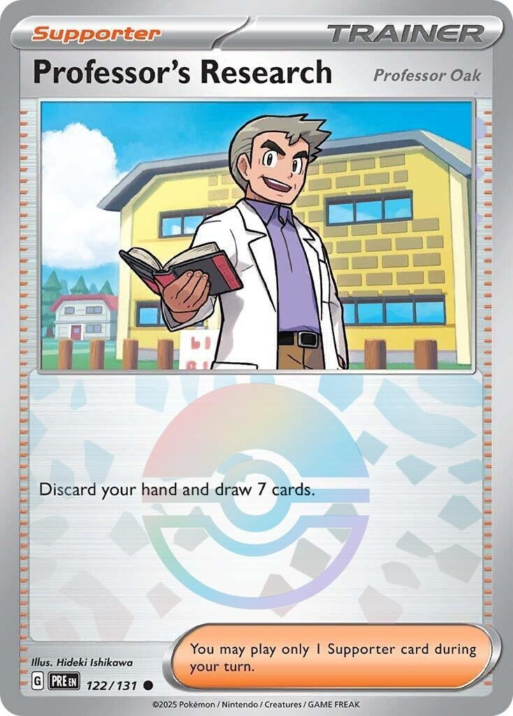 Image for Professor's Research [Professor Oak] (Poke Ball Pattern) - Pokemon