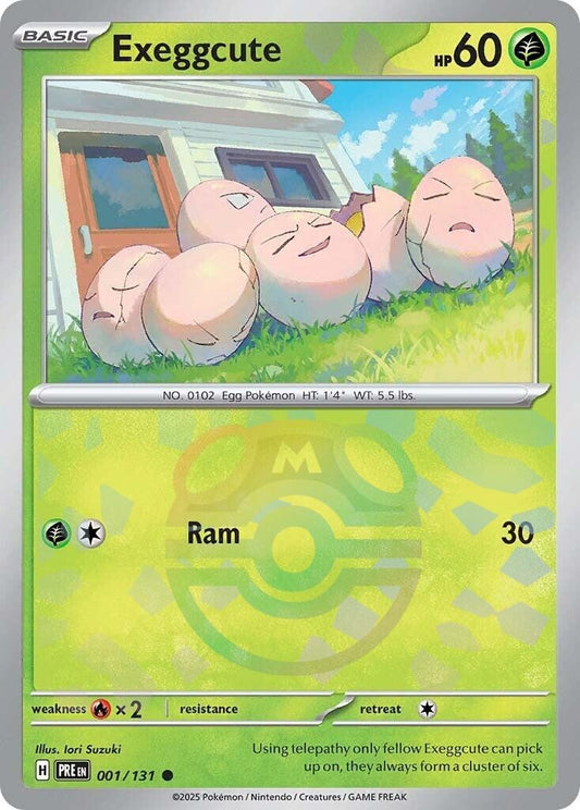 Image for Exeggcute (Master Ball Pattern) - Pokemon