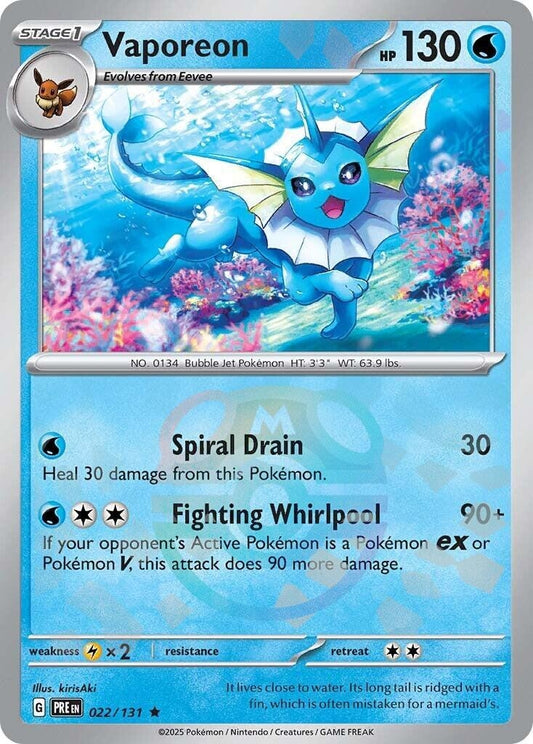 Image for Vaporeon (Master Ball Pattern) - Pokemon