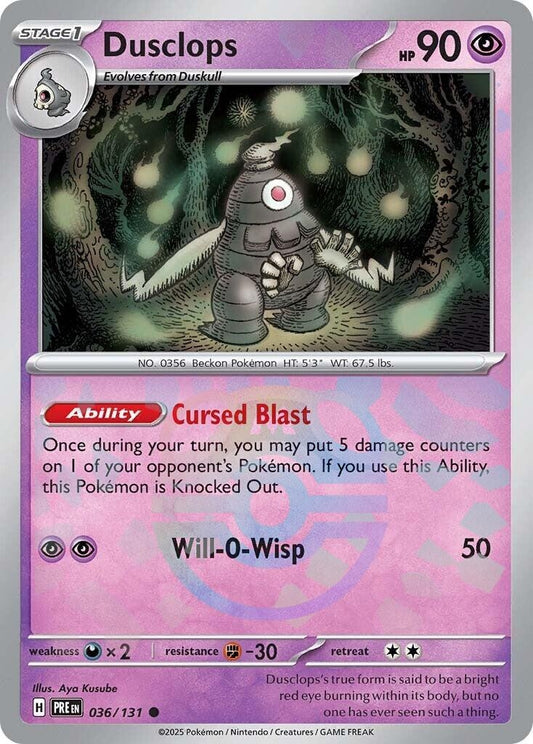 Image for Dusclops (Master Ball Pattern) - Pokemon