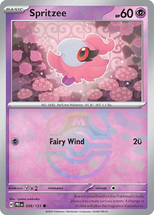 Image for Spritzee (Master Ball Pattern) - Pokemon