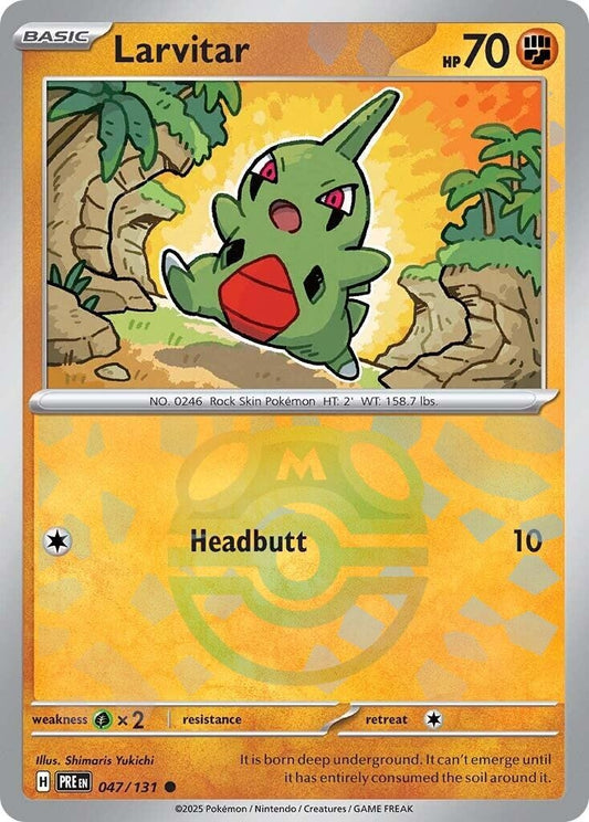 Image for Larvitar (Master Ball Pattern) - Pokemon