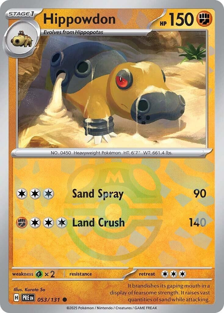 Image for Hippowdon (Master Ball Pattern) - Pokemon
