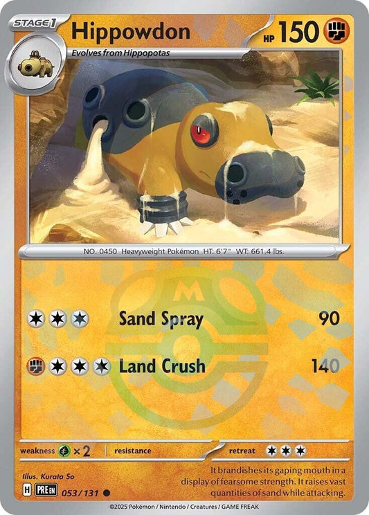 Image for Hippowdon (Master Ball Pattern) - Pokemon