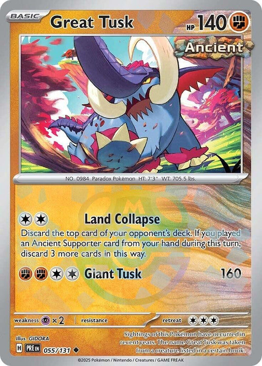 Image for Great Tusk (Master Ball Pattern) - Pokemon