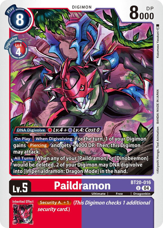 Image for Paildramon - Digimon Card Game