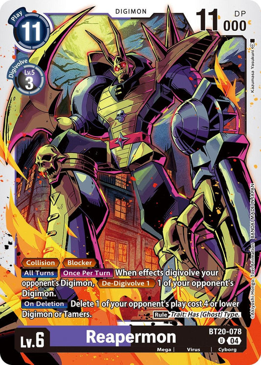 Image for Reapermon - Digimon Card Game