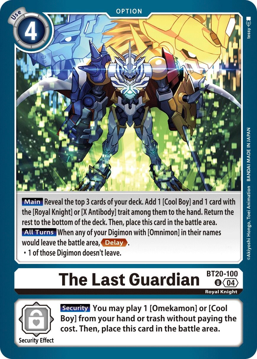 Image for The Last Guardian - Digimon Card Game