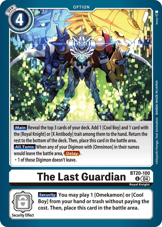 Image for The Last Guardian - Digimon Card Game