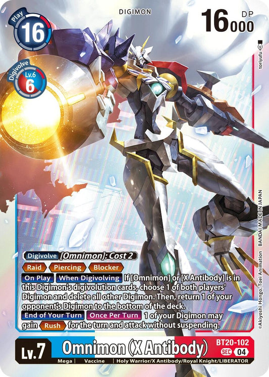 Image for Omnimon (X Antibody) - Digimon Card Game