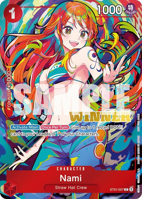 Image for Nami (2025 New Year Event Winner) - One Piece Card Game