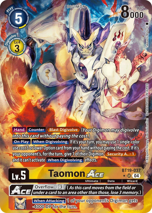 Image for Taomon ACE (Alternate Art) - Digimon Card Game