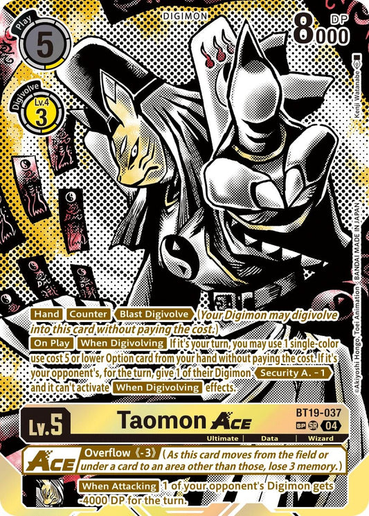 Image for Taomon ACE (Textured) - Digimon Card Game