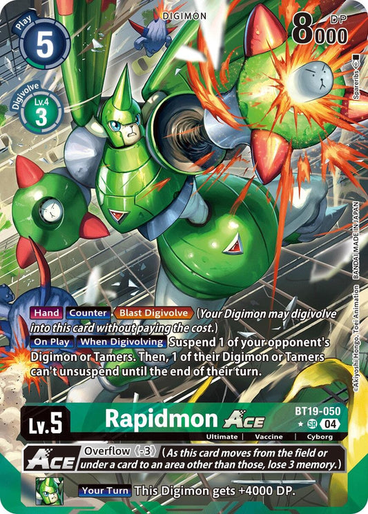 Image for Rapidmon ACE (Alternate Art) - Digimon Card Game
