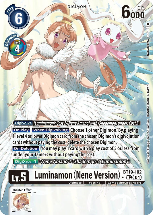 Image for Luminamon (Nene Version) (Alternate Art) - Digimon Card Game