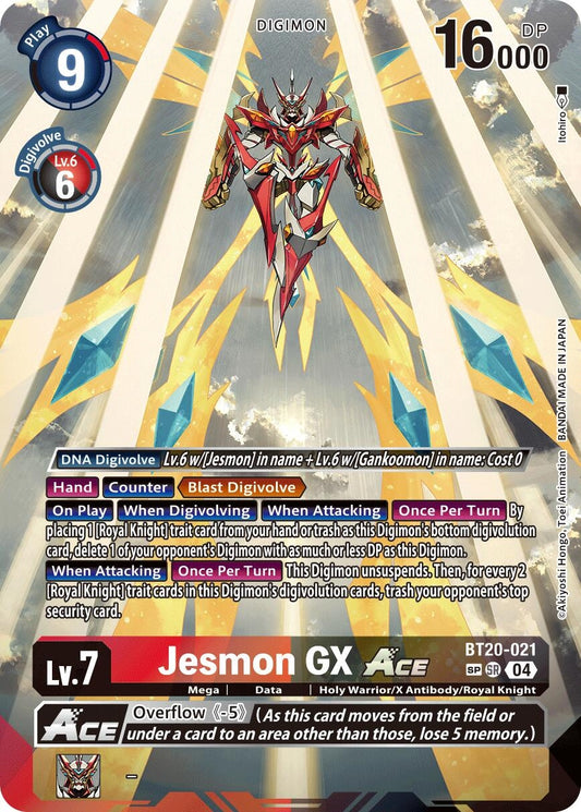 Image for Jesmon GX ACE (Textured) - Digimon Card Game