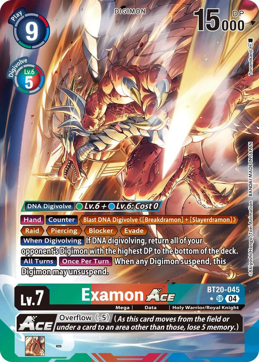 Image for Examon ACE (Alternate Art) - Digimon Card Game