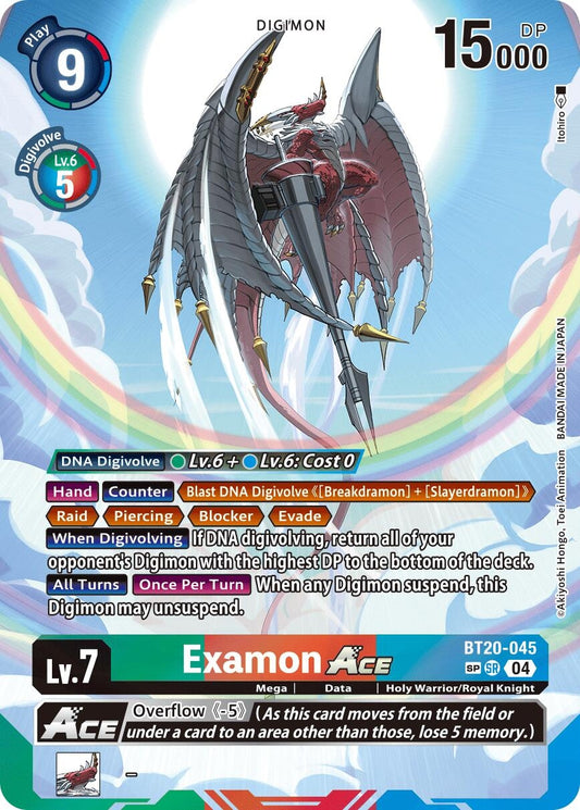 Image for Examon ACE (Textured) - Digimon Card Game