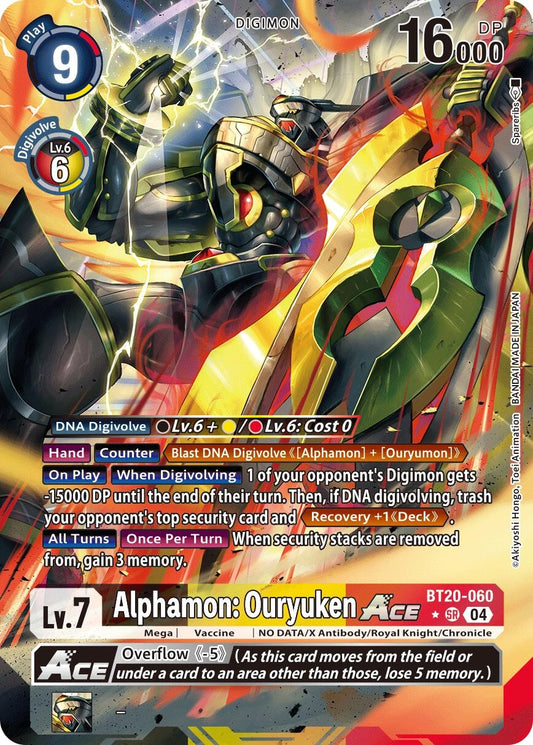 Image for Alphamon: Ouryuken ACE (Alternate Art) - Digimon Card Game