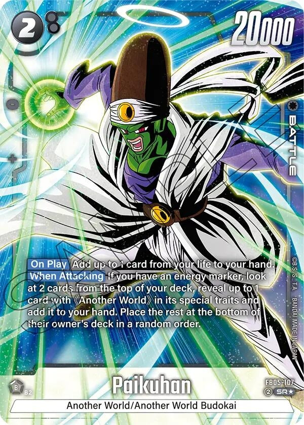 Image for Paikuhan (Alternate Art) - Dragon Ball Super: Fusion World