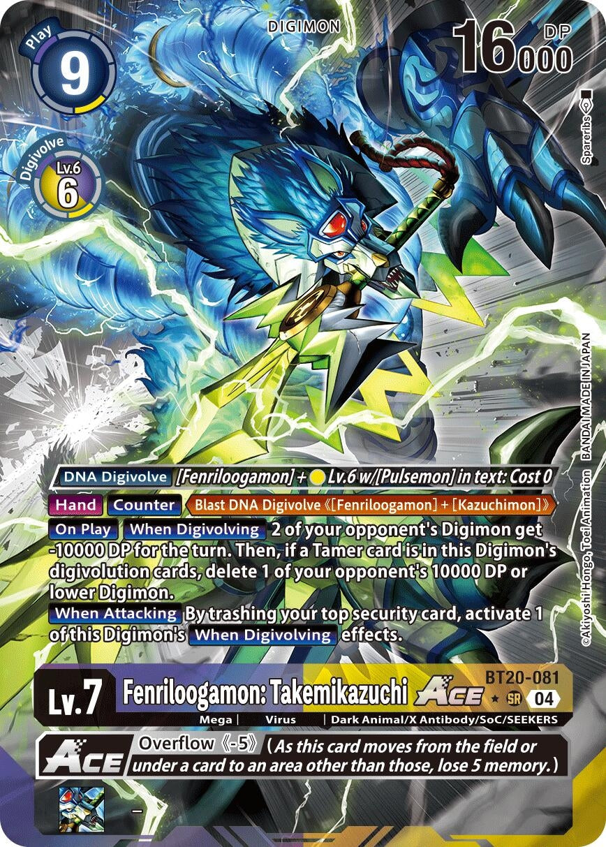 Image for Fenriloogamon: Takemikazuchi ACE (Alternate Art) - Digimon Card Game