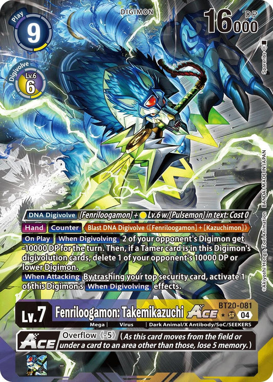 Image for Fenriloogamon: Takemikazuchi ACE (Alternate Art) - Digimon Card Game