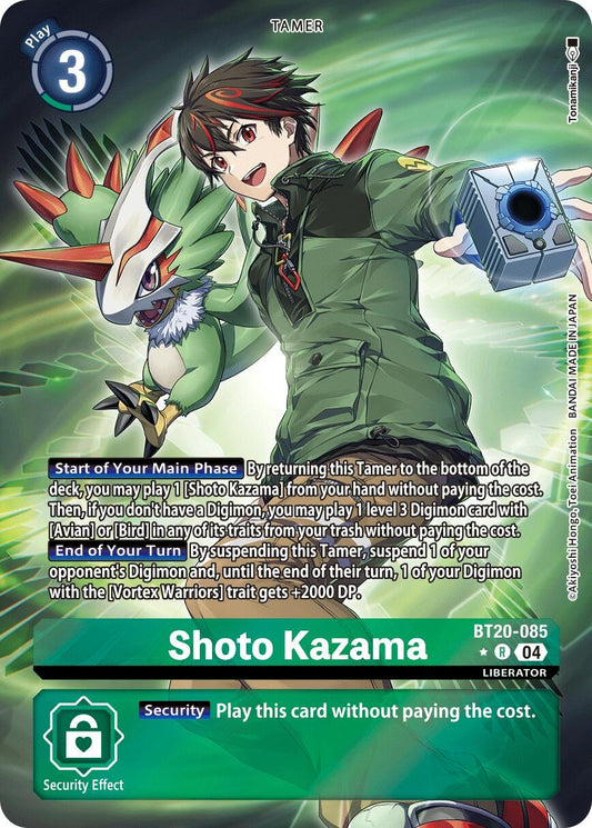 Image for Shoto Kazama (Alternate Art) - Digimon Card Game