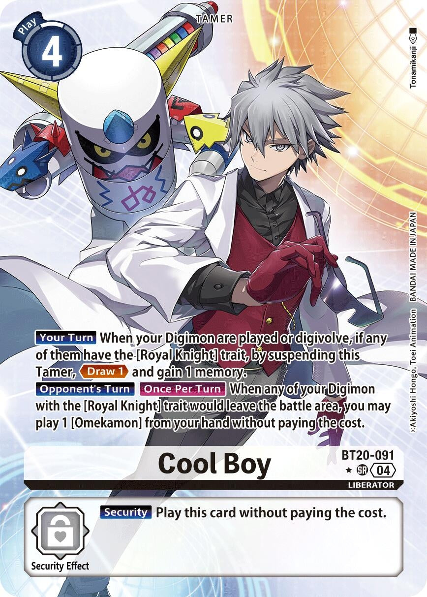 Image for Cool Boy (Alternate Art) - Digimon Card Game