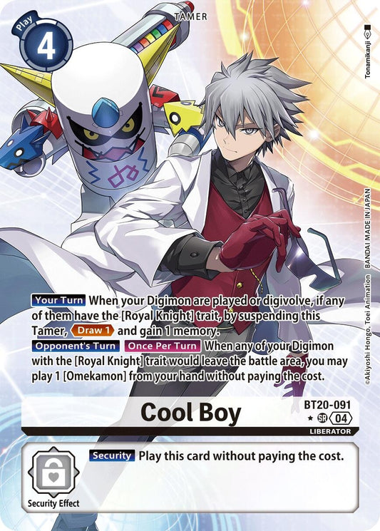 Image for Cool Boy (Alternate Art) - Digimon Card Game