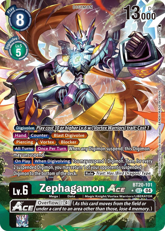Image for Zephagamon ACE (Alternate Art) - Digimon Card Game