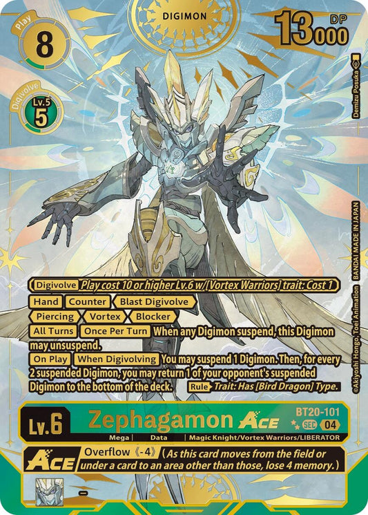 Image for Zephagamon ACE (Textured) - Digimon Card Game