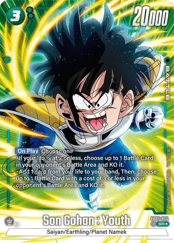 Image for Son Gohan : Youth (Alternate Art) - Dragon Ball Super: Fusion World