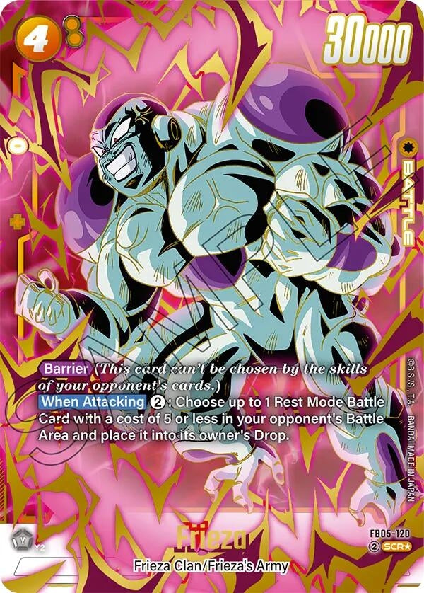 Image for Frieza - FB05-120 (Alternate Art) - Dragon Ball Super: Fusion World