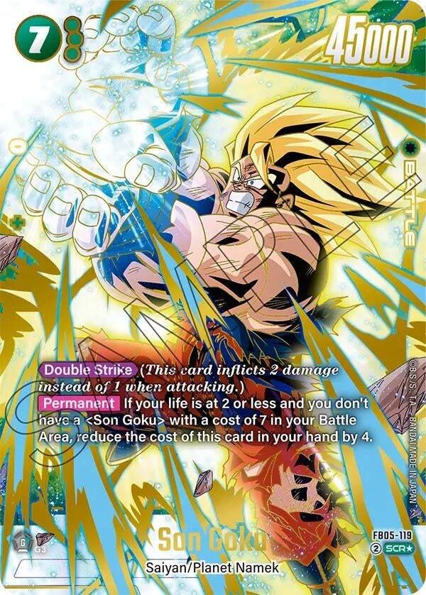Image for Son Goku - FB05-119 (Alternate Art) - Dragon Ball Super: Fusion World