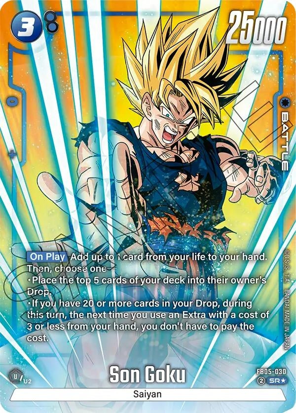 Image for Son Goku - FB05-030 (Alternate Art) - Dragon Ball Super: Fusion World