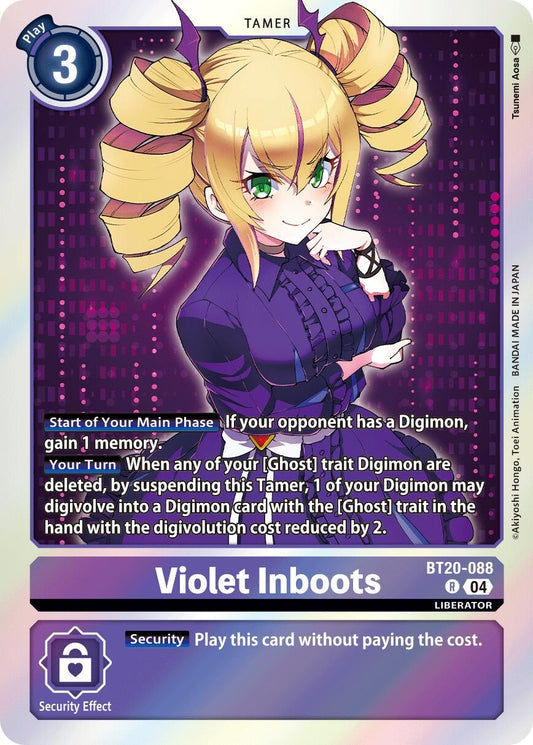 Image for Violet Inboots - BT20-088 - Digimon Card Game