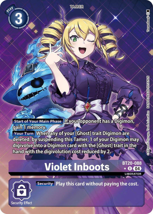 Image for Violet Inboots - BT20-088 (Alternate Art) - Digimon Card Game