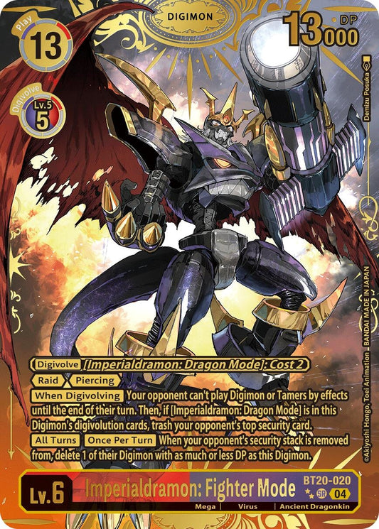 Image for Imperialdramon: Fighter Mode (Textured) - Digimon Card Game